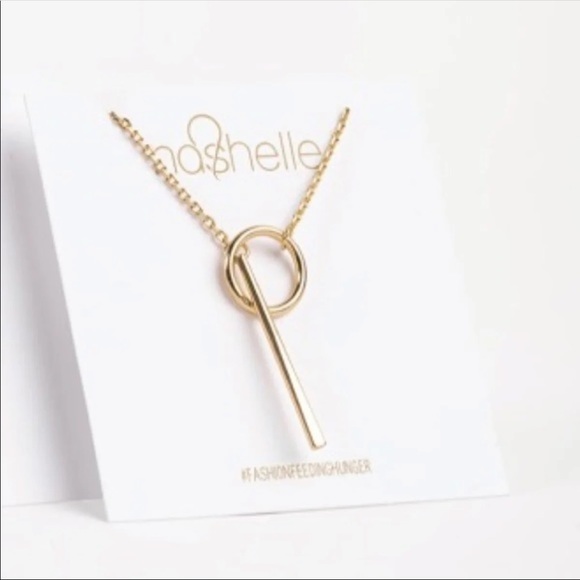 NIP Nashelle Heather Drop Lariat Causebox - Picture 2 of 5